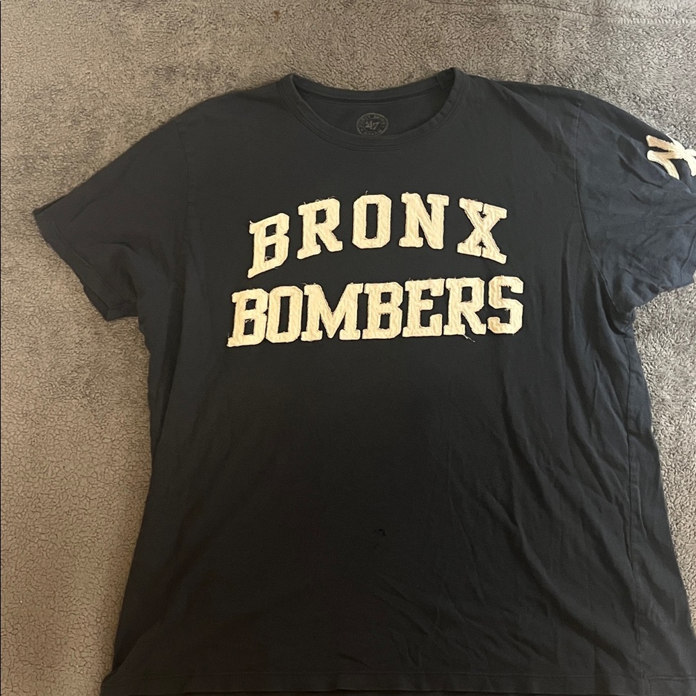 47 Black Bronx Bombers Short Sleeve Tee
